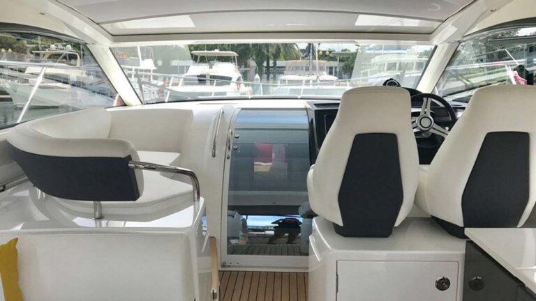 Princess V39 private yacht charter at Royal Phuket Marina