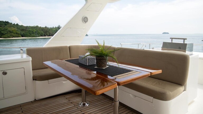 Jawsss 61 ft motor yacht charter at Royal Phuket Marina