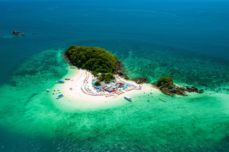 Khai Island white sand beach Phuket