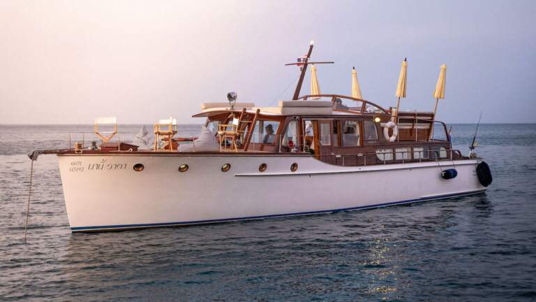 Mami Wata Halvorsen cruiser private charter at Royal Phuket Marina