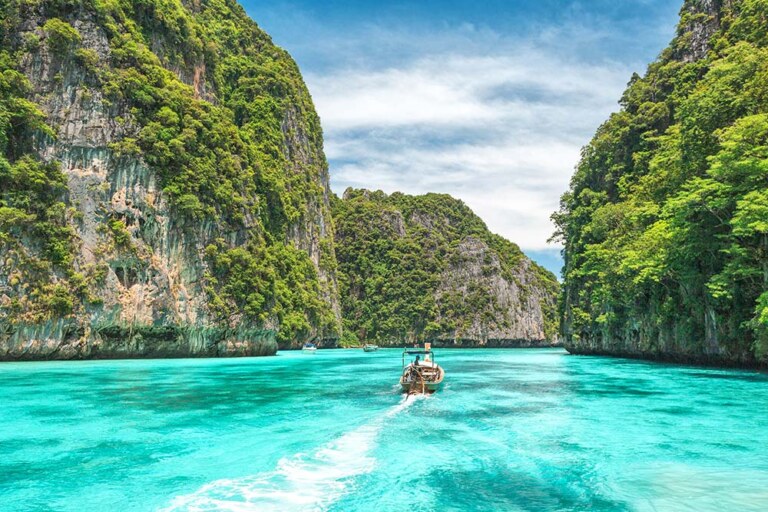 Pileh Lagoon at Phi Phi Leh