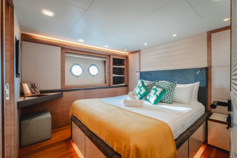 Monte Carlo 86 private yacht charter at Royal Phuket Marina