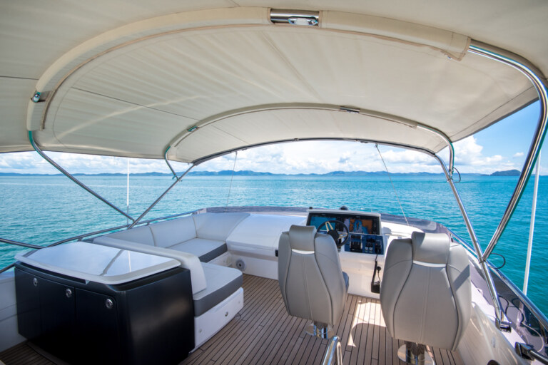 Princess S65 private yacht charter at Royal Phuket Marina