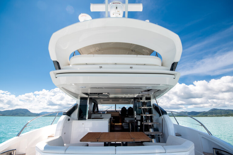 Princess S65 private yacht charter at Royal Phuket Marina