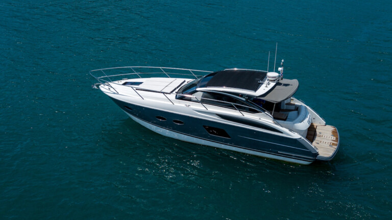 Princess V39 private yacht charter at Royal Phuket Marina
