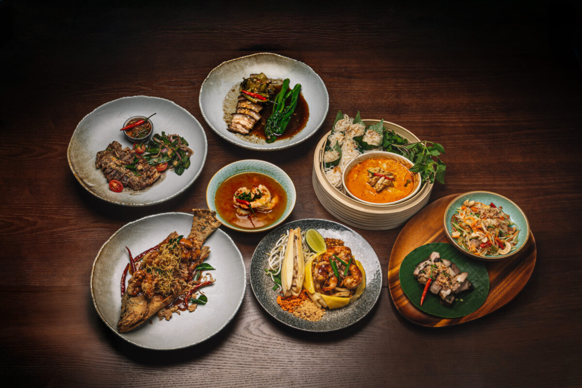 Dining room at BLUU Asian Kitchen & Bar, Royal Phuket Marina