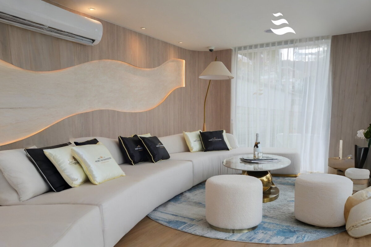 VIP Lounge for owners and their guests at Royal Phuket Marina
